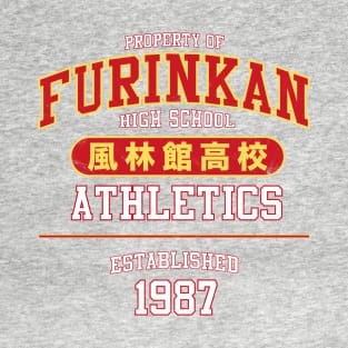 Ranma 1/2 : Furinkan High School Version 4 (Distressed) T-Shirt